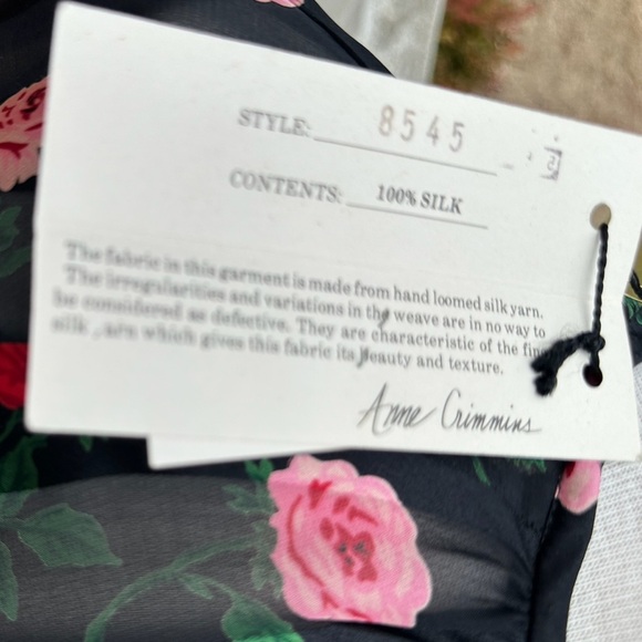 NWT Vintage Umi Collections by Ann Crimmins Blouse - size 6 - Picture 6 of 7